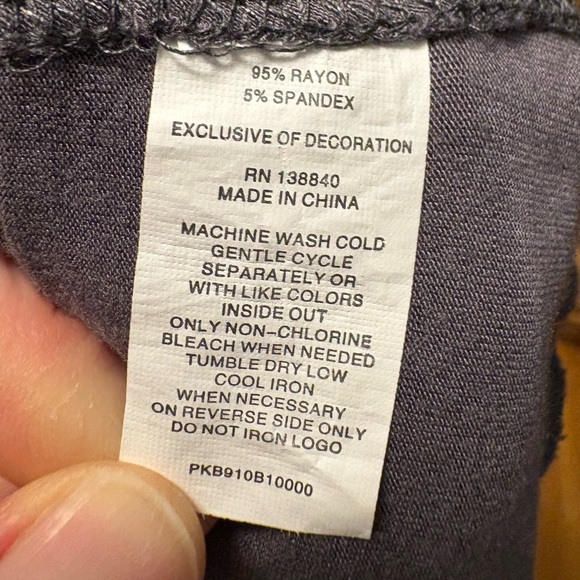 Girl’s long jersey skirt- set of 2- size xs - Picture 3 of 3